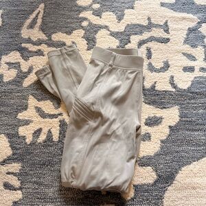 kids sanity grey riding pants/ breeches with pockets and belt loops